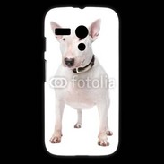 Coque Motorola G Bull Terrier blanc 600