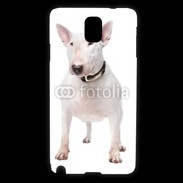 Coque Samsung Galaxy Note 3 Bull Terrier blanc 600