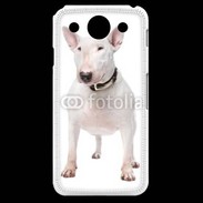 Coque LG G Pro Bull Terrier blanc 600