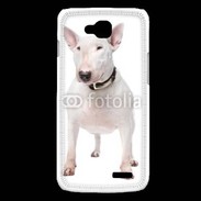 Coque LG L90 Bull Terrier blanc 600