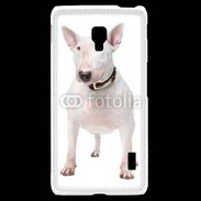 Coque LG F6 Bull Terrier blanc 600
