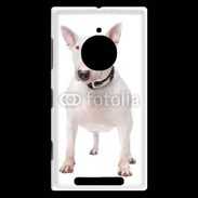 Coque Nokia Lumia 830 Bull Terrier blanc 600