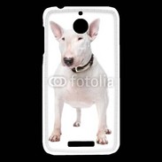 Coque HTC Desire 510 Bull Terrier blanc 600