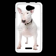 Coque HTC Desire 516 Bull Terrier blanc 600