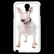 Coque Samsung Galaxy Note 3 Light Bull Terrier blanc 600