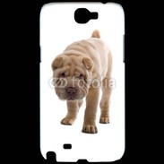 Coque Samsung Galaxy Note 2 Shar Pei puppy 600