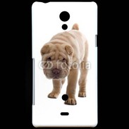 Coque Sony Xperia T Shar Pei puppy 600