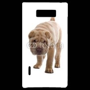Coque LG Optimus L7 Shar Pei puppy 600
