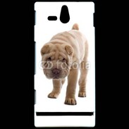 Coque Sony Xperia U Shar Pei puppy 600