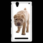 Coque Sony Xperia T2 Ultra Shar Pei puppy 600