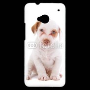 Coque HTC One Jack russel terrier puppy 810