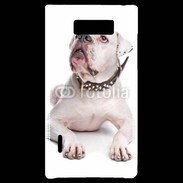 Coque LG Optimus L7 Bulldog Américain 600