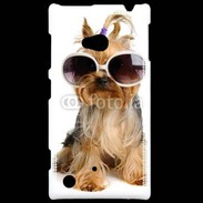 Coque Nokia Lumia 720 Yorkshire terrier avec lunettes 600