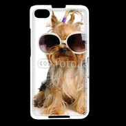 Coque Blackberry Z30 Yorkshire terrier avec lunettes 600