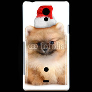 Coque Sony Xperia T Chiot de noël 800