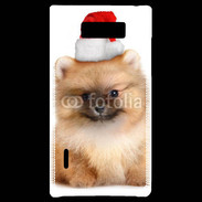 Coque LG Optimus L7 Chiot de noël 800