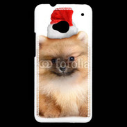 Coque HTC One Chiot de noël 800