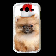Coque Samsung Galaxy Grand Chiot de noël 800