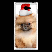 Coque Sony Xperia M2 Chiot de noël 800