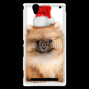 Coque Sony Xperia T2 Ultra Chiot de noël 800