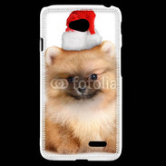Coque LG L70 Chiot de noël 800