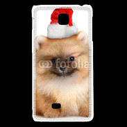 Coque LG F5 Chiot de noël 800