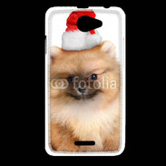 Coque HTC Desire 516 Chiot de noël 800