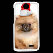 Coque HTC Desire 310 Chiot de noël 800