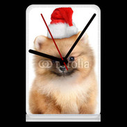 Pendule de bureau Chiot de noël 800