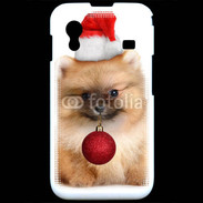 Coque Samsung ACE S5830 Chiot de noël 810
