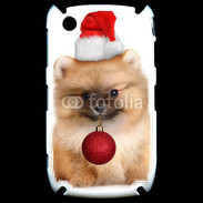 Coque Blackberry 8520 Chiot de noël 810