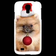 Coque Samsung Galaxy S4 Chiot de noël 810