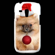 Coque Samsung Galaxy S3 Mini Chiot de noël 810