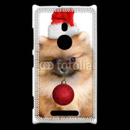 Coque Nokia Lumia 925 Chiot de noël 810