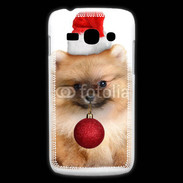 Coque Samsung Galaxy Ace3 Chiot de noël 810