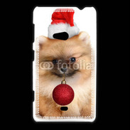 Coque Nokia Lumia 625 Chiot de noël 810