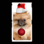 Coque Sony Xpéria Z Ultra Chiot de noël 810