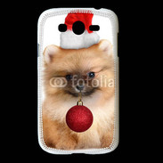 Coque Samsung Galaxy Grand Chiot de noël 810