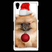 Coque Sony Xperia Z2 Chiot de noël 810