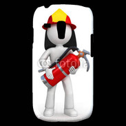 Coque Samsung Galaxy S3 Mini Je suis un pompier 600