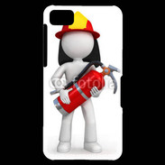 Coque Blackberry Z10 Je suis un pompier 600