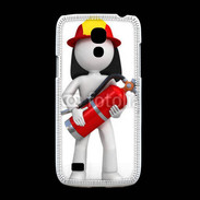 Coque Samsung Galaxy S4mini Je suis un pompier 600