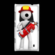 Coque Nokia Lumia 520 Je suis un pompier 600