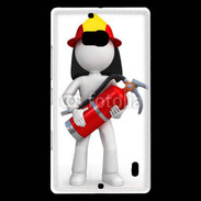 Coque Nokia Lumia 930 Je suis un pompier 600