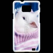Coque Samsung Galaxy S2 Lapin et bonnet 500