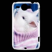 Coque HTC Wildfire G8 Lapin et bonnet 500