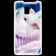 Coque LG P990 Lapin et bonnet 500
