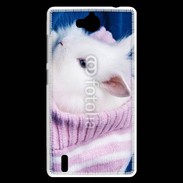 Coque Huawei Ascend G740 Lapin et bonnet 500