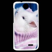 Coque HTC Desire 310 Lapin et bonnet 500