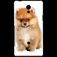 Coque Sony Xperia T Spitz Dog 800